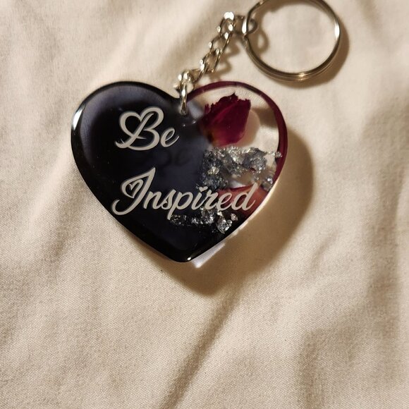 Be Inspired Keychain - Picture 2 of 4